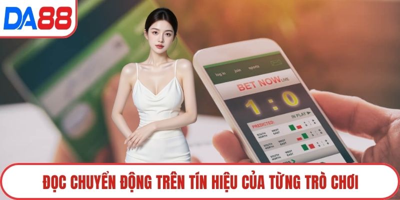 Đọc chuyển động trên tín hiệu của từng trò chơi