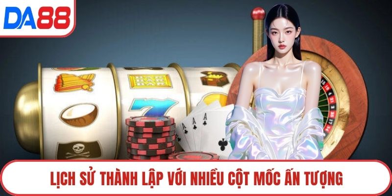 Lịch sử thành lập với nhiều cột mốc ấn tượng
