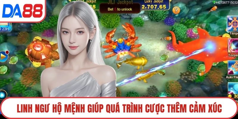 Linh ngư hộ mệnh giúp quá trình cược thêm cảm xúc