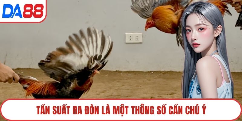 Tần suất ra đòn là một thông số cần chú ý