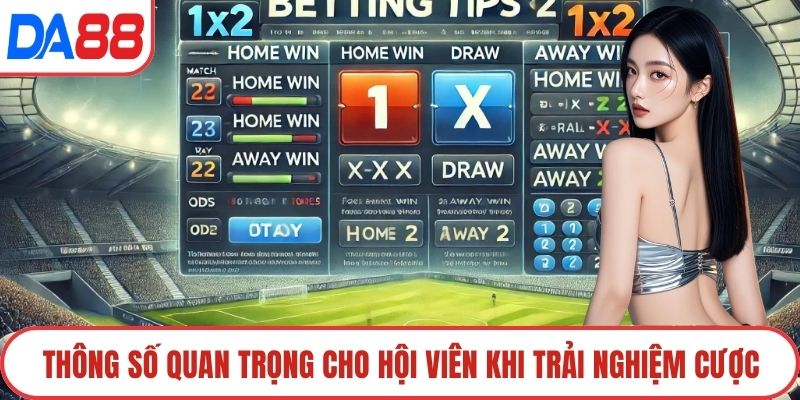 Thông số quan trọng cho hội viên khi trải nghiệm cược