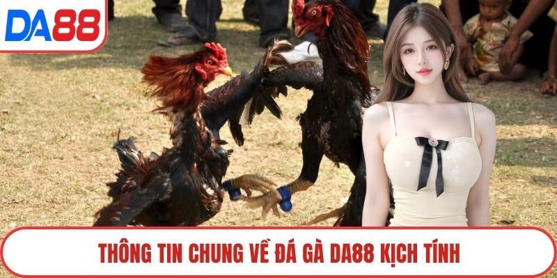 Thông tin chung về Đá gà DA88 kịch tính