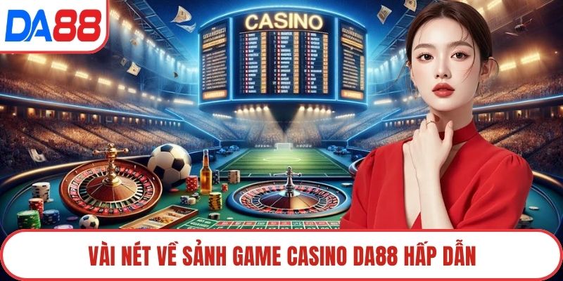 Vài nét về sảnh game Casino DA88 hấp dẫn